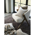 Pudebetræk \'Molly\' 45x45 - Cremehvid