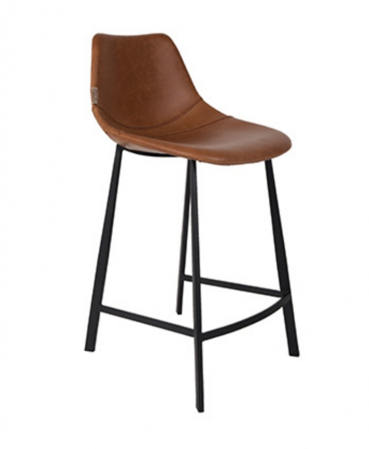 Barstol \'Franky\' S - Kognak i gruppen Møbler / Sidde møbler / Barstole hos Reforma (1500042)