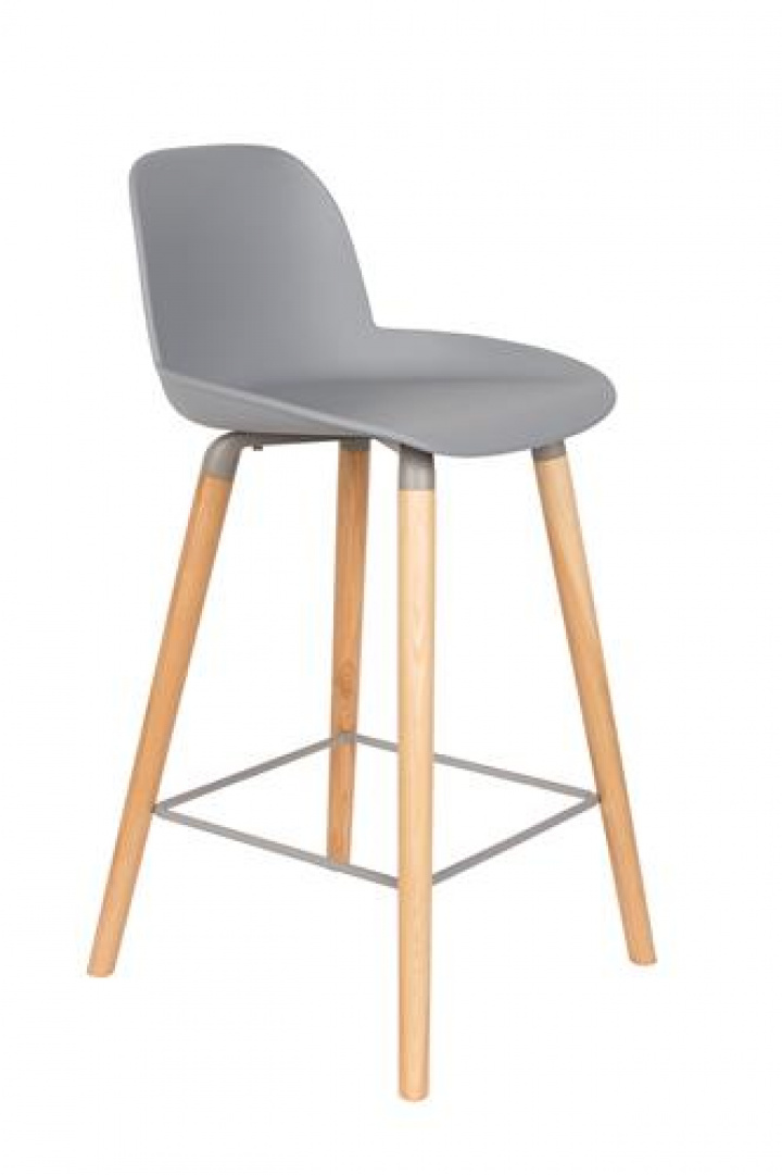 Barstol \'Albert\' Kuip - Grå i gruppen Møbler / Sidde møbler / Barstole hos Reforma (1500053)