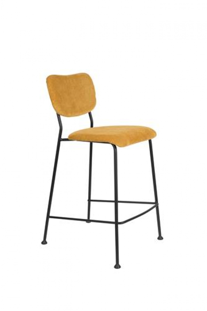 Barstol \'Benson\' - Gul i gruppen Møbler / Sidde møbler / Barstole hos Reforma (1500077)