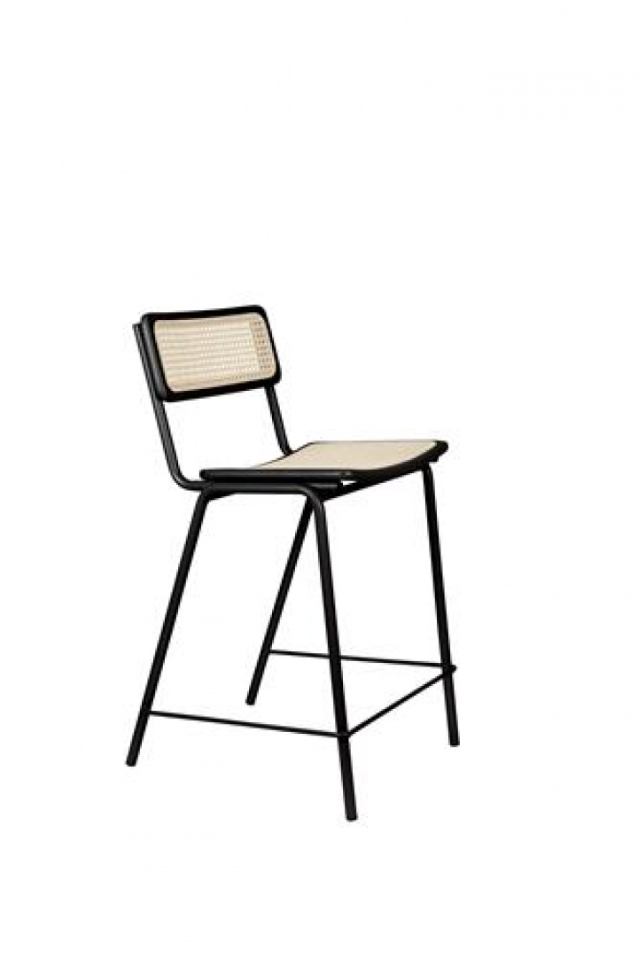 Stol \'Jort\' - Sort/Natur i gruppen Møbler / Sidde møbler hos Reforma (1500095)