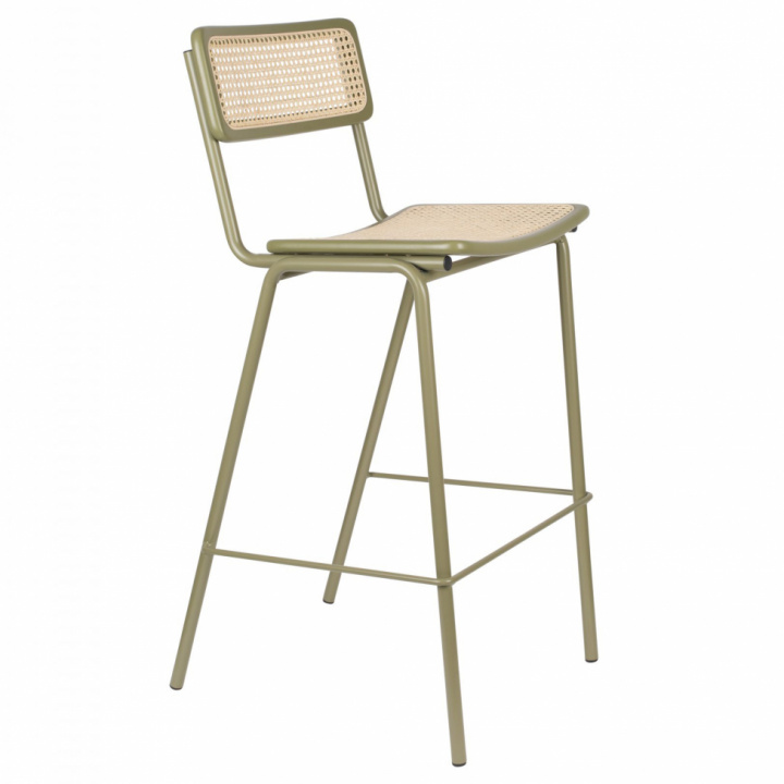 Barstol \'Jort\' - Natur/Grøn i gruppen Møbler / Sidde møbler / Barstole hos Reforma (1500107)