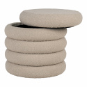 Puf \'Brooklyn\' - Beige