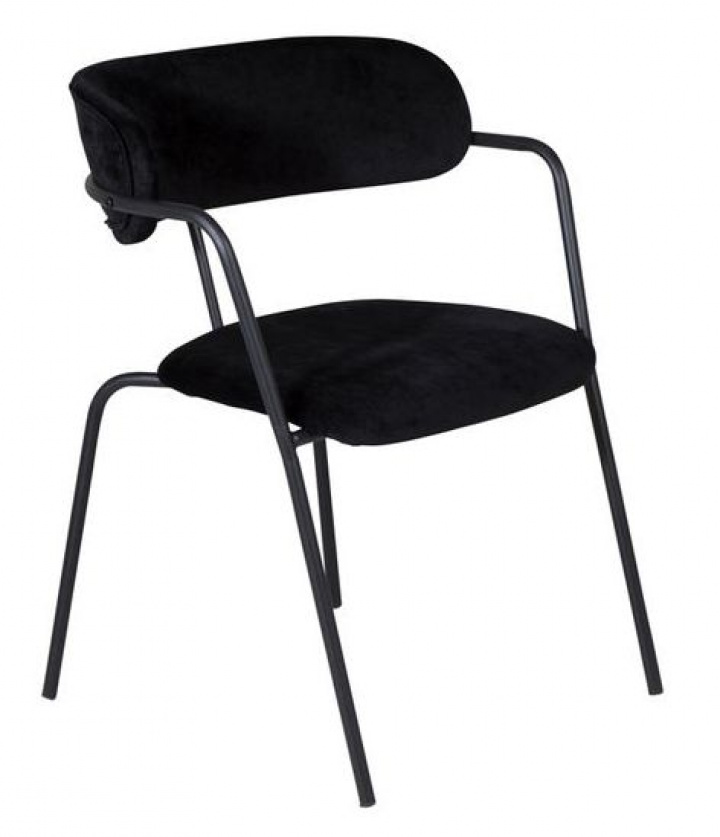 Stol \'Glåmos\' - Sort i gruppen Møbler / Sidde møbler / Stole hos Reforma (15021-888)