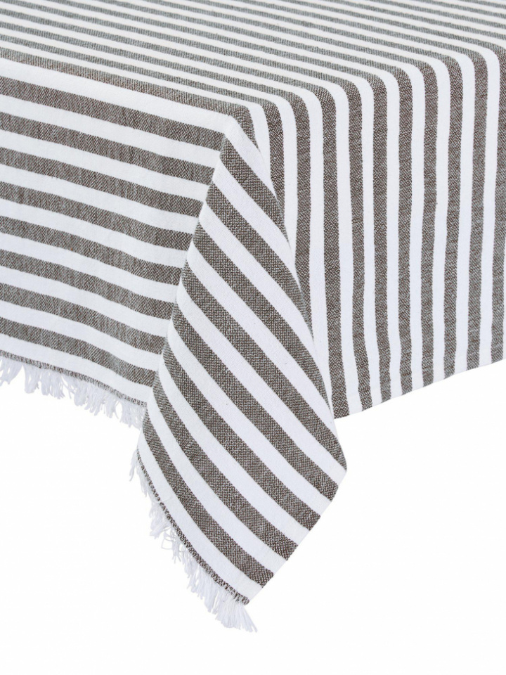 Dug \'Gaby\' 140x280 - Brun i gruppen Indretning / Tekstiler / Dug til borde hos Reforma (1528-85-012)
