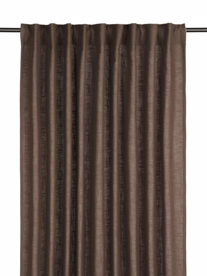 2-pack Gardin \'Harper\' 140x280 - Brun i gruppen Indretning / Tekstiler / Gardiner hos Reforma (1529-20-022)
