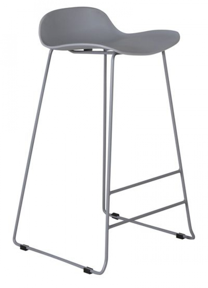 Barstol \'Evanger\' - Grå i gruppen Møbler / Sidde møbler / Barstole hos Reforma (15348-555)