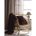 Plaid \'Luna\' 120x150 - Brun