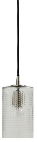 Loftlampe \'Bright Cylinder\' - Transparent