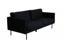Sofa \'Åland\' 2-sæde - Sort