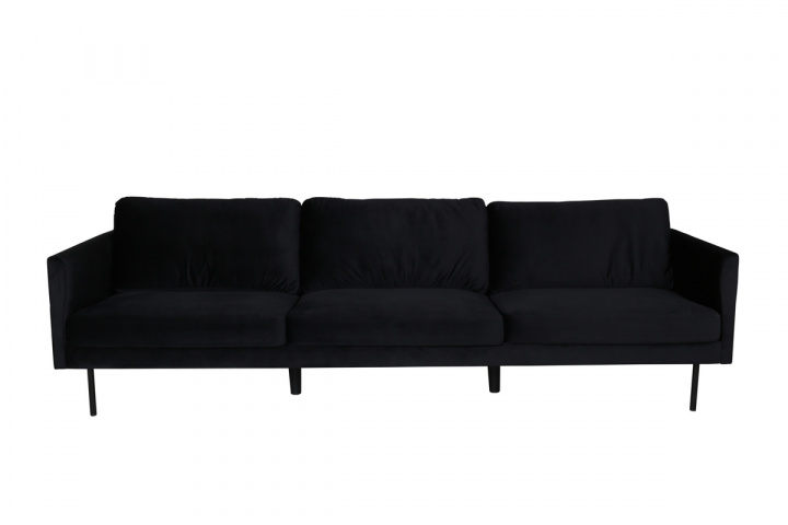 Sofa \'Åland\' 3-sæde - Sort i gruppen Møbler / Sofaer / 3-personers sofaer hos Reforma (15556-888)