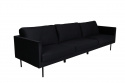 Sofa \'Åland\' 3-sæde - Sort
