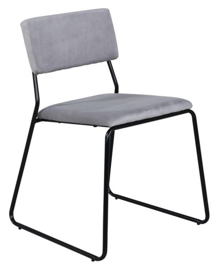 Stol \'Ester\' - Grå/Sort i gruppen Møbler / Sidde møbler / Stole hos Reforma (15567-885)