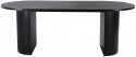 Spisebord \'Barkaby\' 90x200cm - Sort