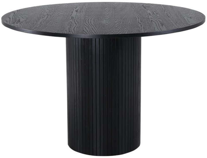 Spisebord \'Barkaby\' Rundt 110cm - Sort i gruppen Møbler / Bord / Runde spiseborde hos Reforma (15596-848)