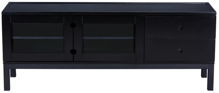 Kommode \'Akranes\' 150x40cm - Sort i gruppen Møbler / Hylder & opbevaring / Kommoder hos Reforma (15624-010)