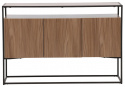 Skab \'Härnösand\' 120x80cm - Brun