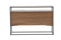 Skab \'Härnösand\' 120x80cm - Brun