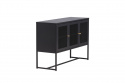 Skab \'Ekenäs\' 120x80 - Sort