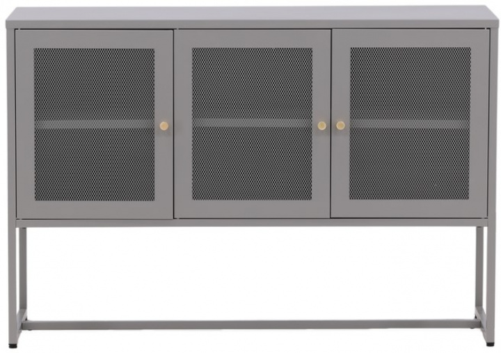 Skab \'Ekenäs\' 120x80 - Grå i gruppen Møbler / Hylder & opbevaring / Skabe og skænke hos Reforma (15624-255)