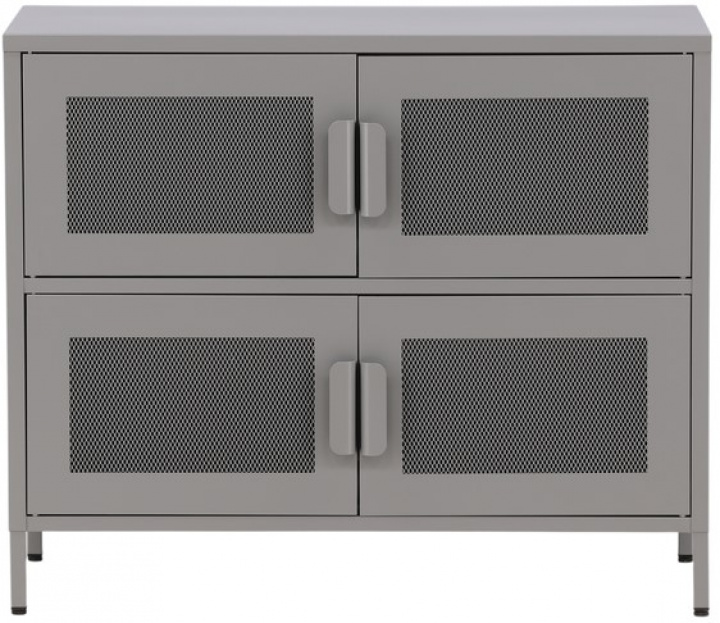 Skab \'Fjällbacka\' 90x75 - Grå i gruppen Møbler / Hylder & opbevaring / Skabe og skænke hos Reforma (15629-255)