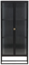 Skab \'Grebbestad\' 70x160cm - Sort