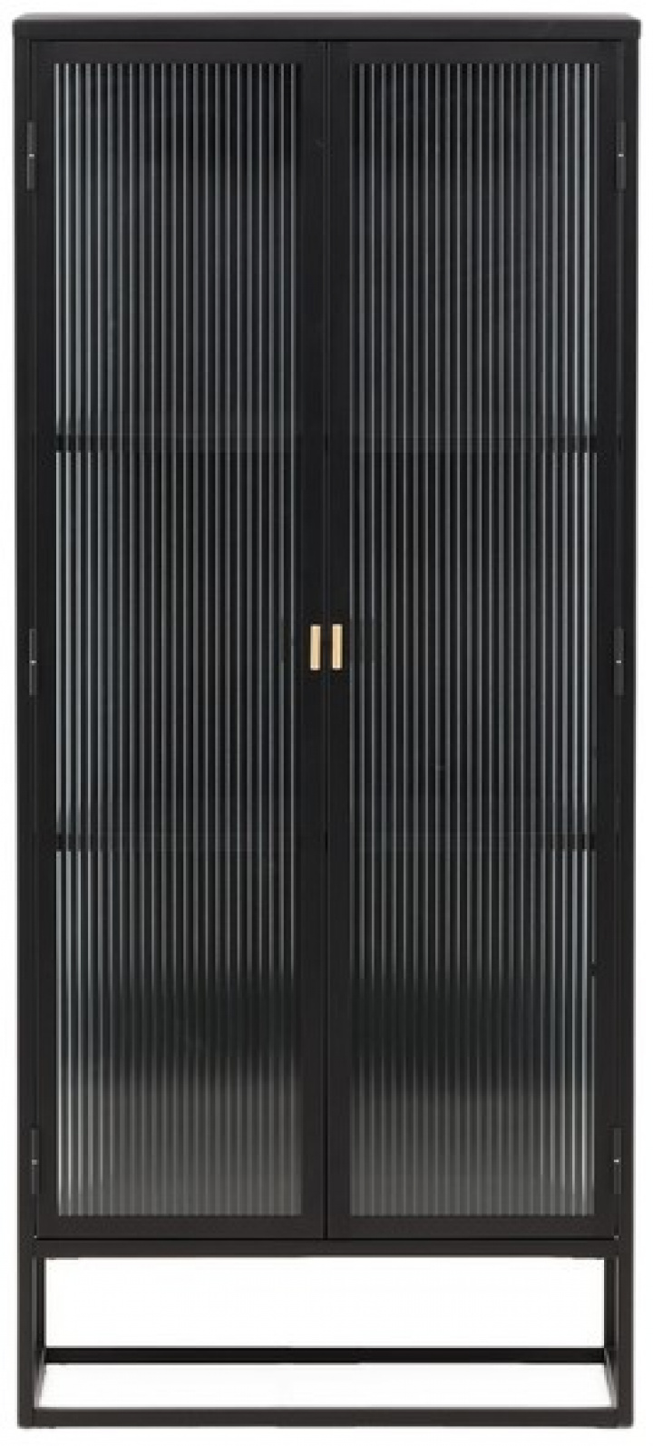 Skab \'Grebbestad\' 70x160cm - Sort i gruppen Møbler / Hylder & opbevaring / Skabe og skænke hos Reforma (15630-208)
