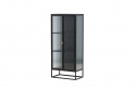 Skab \'Grebbestad\' 70x160cm - Sort