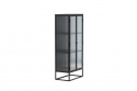 Skab \'Grebbestad\' 70x160cm - Sort
