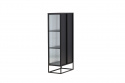 Skab \'Grebbestad\' 70x160cm - Sort