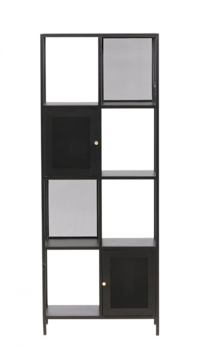 Hylde \'Nett\' 70x180cm - Sort i gruppen Møbler / Hylder & opbevaring / Bogreoler hos Reforma (15631-208)