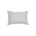 Pudebetræk \'Sabina\' 40x60 - Grå/Rosa