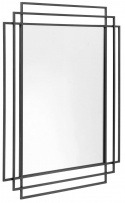 Spejl \'Square\' 76x97cm - Sort