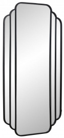 Vægspejl \'SKYLARK\' 100x200cm - Sort 