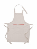 Børneforklæde \'Stine\' 65x50 - Rød