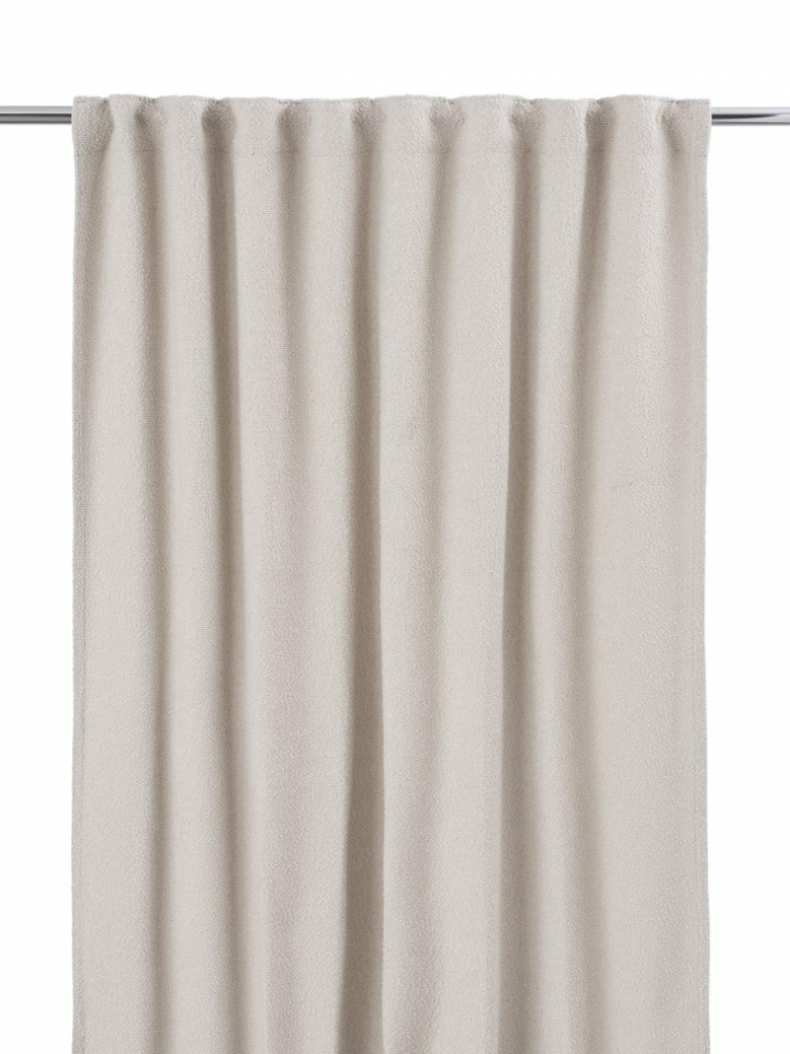 2-pak Gardin \'Gina\' 140x280cm - Beige i gruppen Indretning / Tekstiler / Gardiner hos Reforma (1616-20-124)