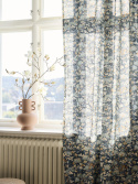 2-pak Gardin \'Äng\' 135x280cm - Blå