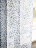 2-pak Gardin \'Filippa\' 140x280cm - Blå