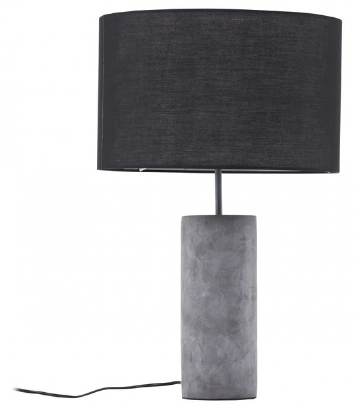 Bordlampe \'Ingrid\' - Grå i gruppen Belysning / Lamper / Bordlamper hos Reforma (17036-002)