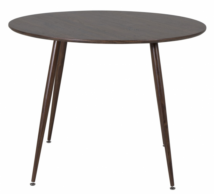 Spisebord \'Uddevalla\' Rundt 100cm - Valnød i gruppen Møbler / Bord / Spisebord hos Reforma (17940-444)