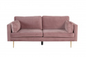 Sofa \'Bjelland\' 3-personers - Rosa
