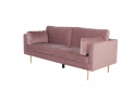 Sofa \'Bjelland\' 3-personers - Rosa
