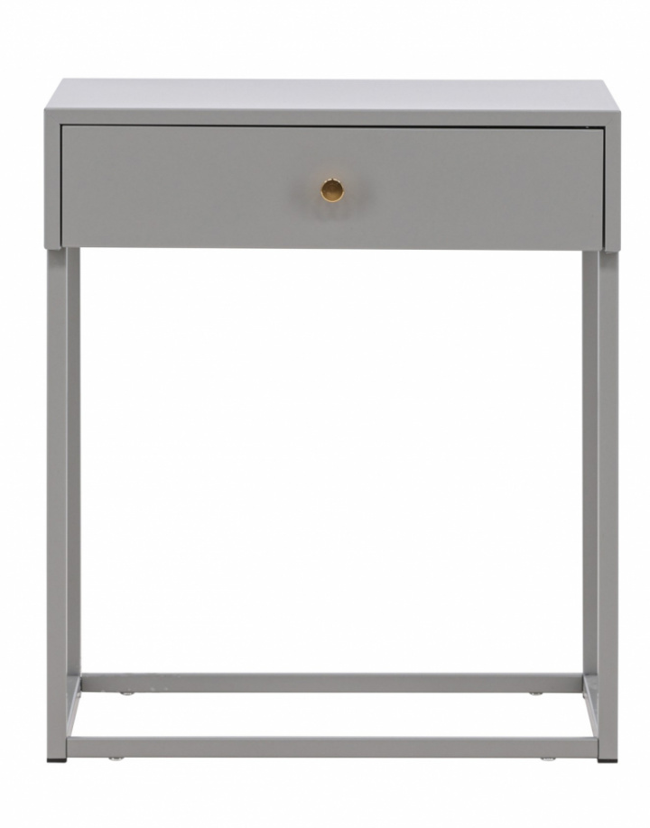 Nattbord \'Puglia\' - Lysgrå i gruppen Møbler / Bord / Sengeborde hos Reforma (18066-106)