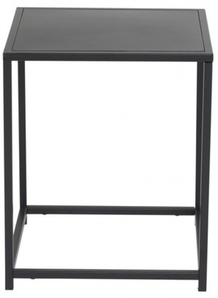 Sidebord \'Strömstad\' 38x37 - Sort i gruppen Møbler / Bord / Sofaborde hos Reforma (18072-208)