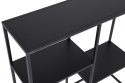 Hylde \'Staal\' 80x81cm - Sort