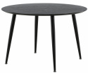 Spisebord \'Trosa\' Rundt 120cm - Sort