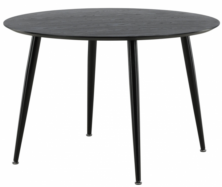 Spisebord \'Trosa\' Rundt 120cm - Sort i gruppen Møbler / Bord / Spisebord hos Reforma (18101-888)