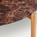 Sofabord \'Marble\' S - Brun