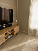 TV-bænk \'Stil\' - Natur/Sort