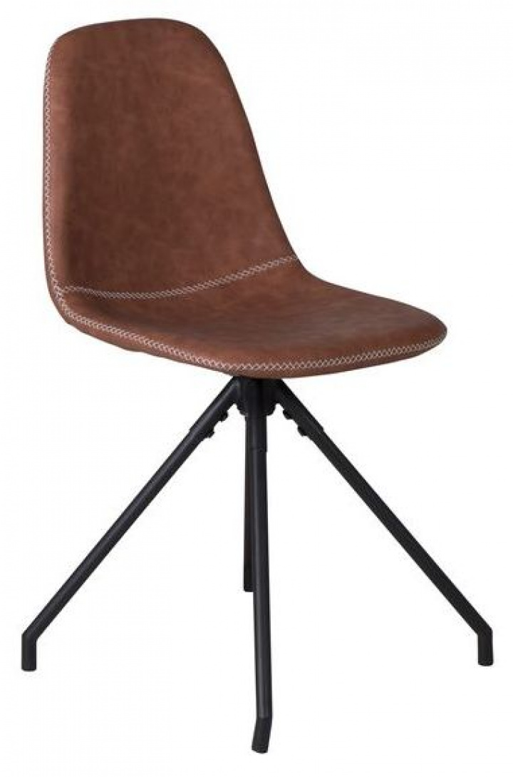 Stol \'Eidsberg\' Spin - Brun/Sort i gruppen Møbler / Sidde møbler / Stole hos Reforma (19146-438)